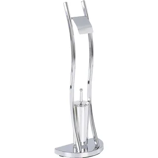 Beliani WC-Bürste SOACHA Silber
