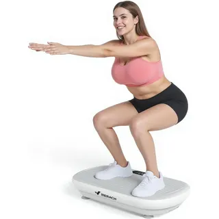 Merach Vibrationsplatte Trainingsgerät – Vibrationsplattform mit Bluetooth, für Ganzkörpertraining, Fettverbrennung, Muskelaufbau, bis 200 kg