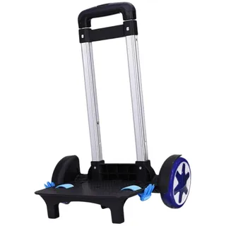 MERIGLARE Rucksack Trolley Hand Truck Gepäckwagen Schultasche Trolley für Picknick Angeln, Blau