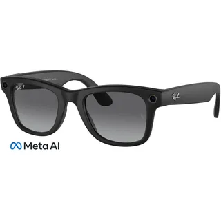 Ray-Ban Meta Wayfarer RW4006 50 mm Matte Black / Grey