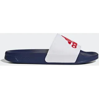 adidas Shower Adilette FTWR White / Better Scarlet / Victory Blue 40,5