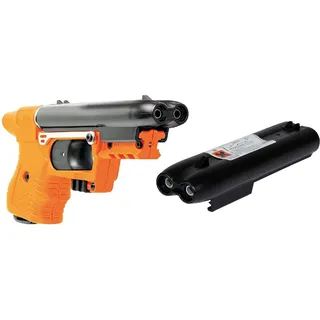 Piexon Pfefferspraypistole Jet Jpx orange inkl. Ersatzmagazin Tierabwehrgerät