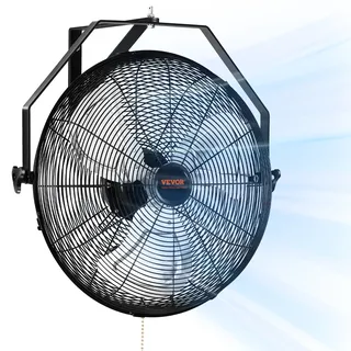 Vevor 57 cm Wandventilator Schwarz
