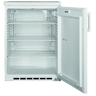 KBS Gastrotechnik Liebherr Flaschenkühlschrank 180 Liter 600x600x850 mm unterbaufähig weiss