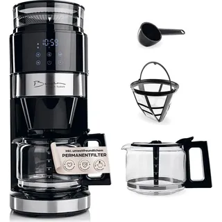 Barista Kaffeemaschine mit Mahlwerk Touchdisplay & Timer