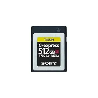Sony Cfexpress Tough Speicherkarte, schwarz, 512 GB