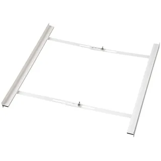 xavax Zwischenbaurahmen (offene Front) für Waschmaschine und Trockner, 55 - 66 cm (00111379)