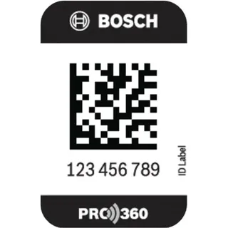 Bosch Service-Box ID Label Small 50