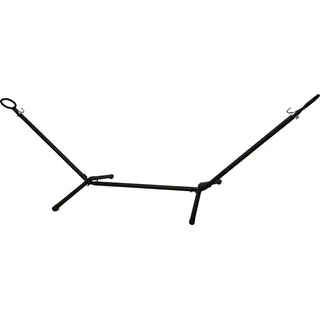 Koopman Hängemattengestell Mattengestell Hängemattenständer Sonnenliege, (1-St), Stahlgestell, Standsicher, 300x120x94cm, Universell nutzbar, Garten schwarz