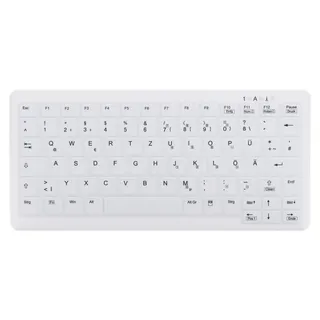 CONTOUR Active Key AK-C4110 Desinfizierbare Tastatur im Notebook-Design